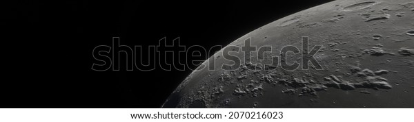 Moon surface in high definition,\
ultra wide image, high definition, background,\
wallpaper
