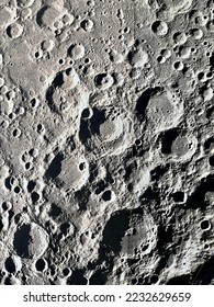 Moon surface. Seamless texture background.