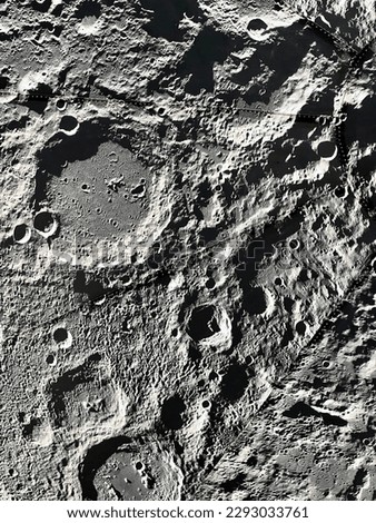Moon surface. Seamless texture background.