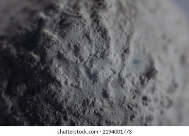 Moon Texture, Macro Photography Of A Spherical Gray Body