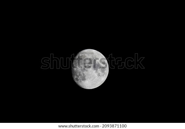 Moon with\
three quarters full during winter\
months