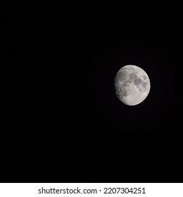 Moon Timelapse, Stock Time Lapse : Full Moon Rise In Dark Nature Sky, Night Time. Full Moon Disk Time Lapse With Moon Light Up In Night Dark Black Sky. High-quality Free Video Footage Or Timelapse