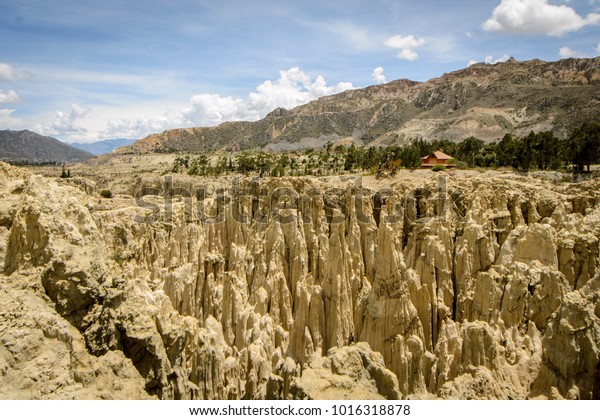 Moon Valley La Paz Bolivia Impressive Stock Photo Edit Now