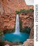 Mooney Falls in Havasupai Arizona 