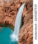 Mooney Falls, Havasupai Indian Reservation, Grand Canyon, Arizona
