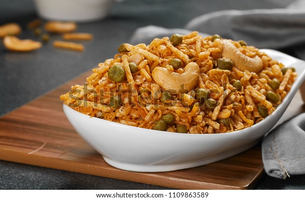 Moong Dal Kashmiri Mixture Shahi Mixture Stock Photo 1109863589 