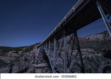 Moonlighting/ ... Bridge under moonlight
