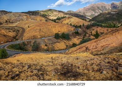 Moonscape Landscape At Queenstown, Tasmania, Australia