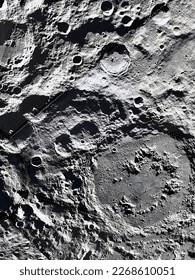 Moonscape: Seamless Texture of the Moon