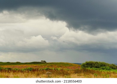 The Moor Under A Stormy Sky At Cap Fréhel