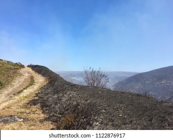 Moorland Fire Spreads Across Saddleworth Moor, Manchester, UK June 2018