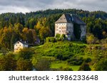 Moosburg castle in Carinthia, Austria