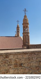 Mor Gabriel Monastery And Jesus Sign Of The Cross