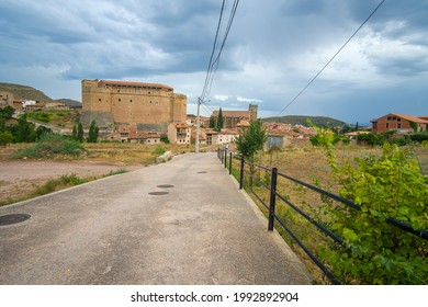 Mora De Rubielos Medieval Village Teruel Stock Photo 1992892904 ...