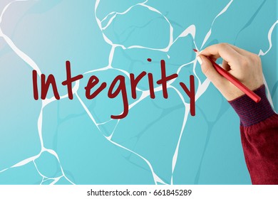 Morality Principle Virtuous Water Graphic Word Stock Photo 661845289 ...