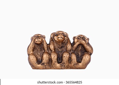 Morality, See No Evil Hear No Evil Speak No Evil, Monkey, Three Objects, Ape