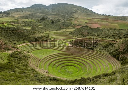 Moray archaeological center in Cusco Peru