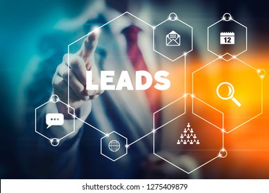 Mordern marketing concept and tools for important lead generation in digital networks. - Powered by Shutterstock