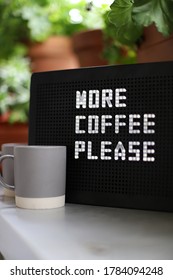 199 More coffee please Images, Stock Photos & Vectors | Shutterstock