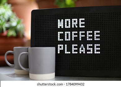 199 More coffee please Images, Stock Photos & Vectors | Shutterstock