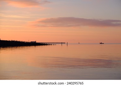 Morecambe Bay Sunset 