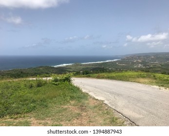 Morgan Lewis Beach View From Hillside Near St Nicholas Abbey