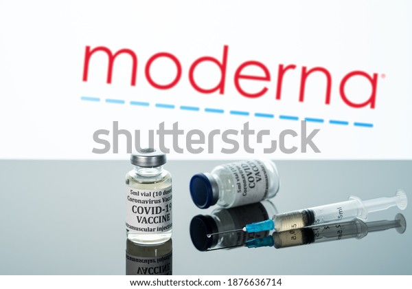 Stock photo for moderna vaccine against covid-19