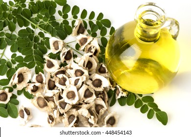 Moringa Oil: The seeds of the Moringa tree are pressed oil known as Ben Oil yellow or Behen Oil because it has a concentration of Behenic Acid and Fatty Acid very high.
