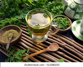 Moringa Oleifera Tea . Healthy Drinks