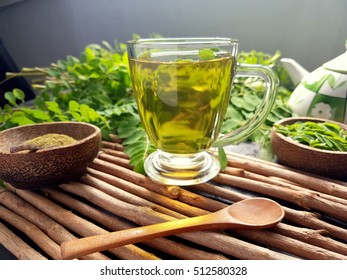 Moringa Oleifera Tea . Healthy Drinks