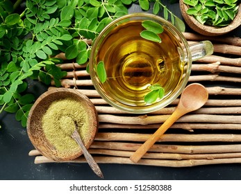 Moringa Oleifera Tea . Healthy Drinks