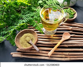 Moringa Oleifera Tea . Healthy Drinks