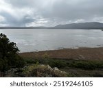 Mormon Lake Arizona after rain storm