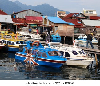 Morning Activities At The Ferry Terminal, Morotai, North Maluku, Indonesia: October 18th 2022