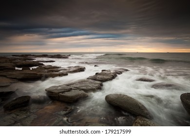 Morning Beach Scape