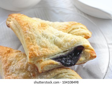 Morning Blueberry Turnover