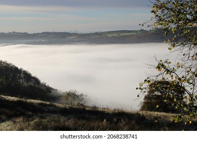 Morning Cloud Inversion In The South Wales Valleys