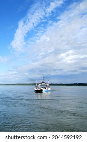 
Morning Ferry Ride On Mackenzie River					