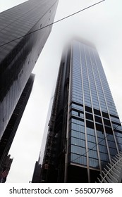 Morning Fog View Of World Trade Center Tower Three Building, The Freedom Tower In Lower Manhattan
New York, Manhattan, United States