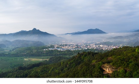 Morning Fog In Wuyishan Scenic Spot Nanping City Fujian Province China