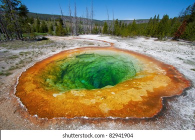 Morning Glory Pool Images Stock Photos Vectors Shutterstock