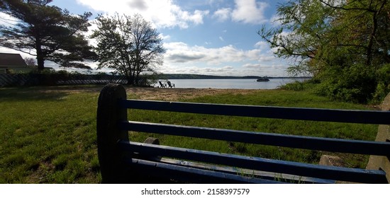 Morning Lake View From Summer Cottage