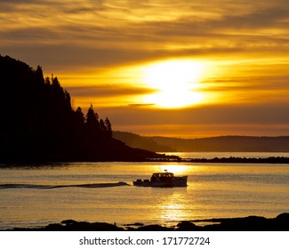 Morning Lobster Boat