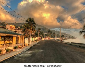 Morning on the Boulevard in Cap-Haitien, Haiti