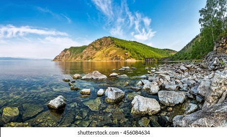 Morning On The Circum-Baikal Railway, Lake Baikal