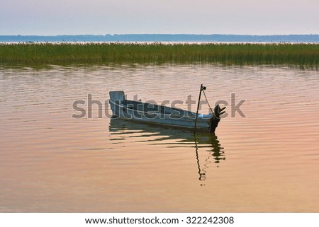 Similar – Boot auf der Ostsee schön