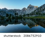 Morning at Rae Lakes Sierra Nevada