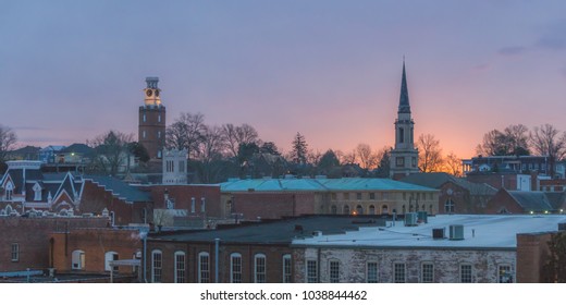 The Morning Skyline Of Rome, Georgia.