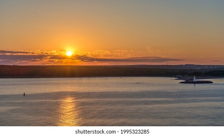 Morning Sunrise Halifax Harbour N.S.