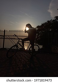 Morning Sunrise At Hussain Sagar